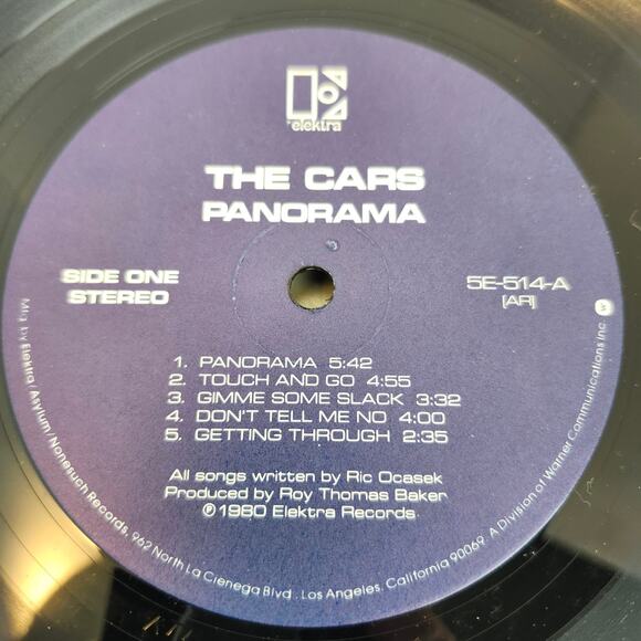 The Cars Lot Of 2 Vinyl Albums Panorama 1980 Self Titled 1978 Pre-Owned - Picture 13 of 15